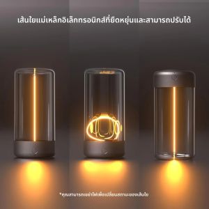 การออกแบบแม่เหล็กชาร์จ USB นวนิยาย 1 นวน่าสนใจ ไฟกลางคืน LED กลางแจ้งแบบพกพาและเป็นมิตรกับสิ่งแวดล้อม ของขวัญคริสต์มาส