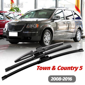 1set Front & Rear Windshield Wiper Blades Windscreen Wipers For Chrysler Town Country 5 2008-2016 2009 2010 2011 2012 2013