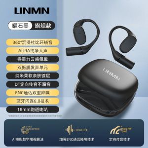 UNMN New Open-Fit Bluetooth Earphones Sports Running Wireless Headsets Noise Reduction Non-In-Ear Hanging Ear Style