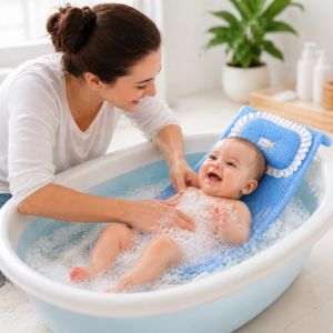Baby Bath Net Bed Baby Shower Frame Bed
