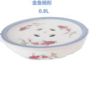 Chinese Style Tea Set Single Drawer Type Outdoor Office Tea Table 10 Inch round Ceramic Tea Tray Traditional Chinese Design