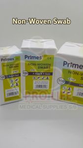 Aros / Primes Non-Woven Swabs 4 PLY 40G/M2 (5 cm/7.5 cm/10 cm) 100pcs/pkt