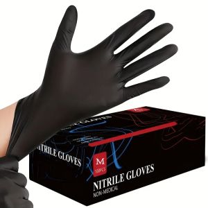 20/50/100PCS Black Nitrile Gloves: A Comprehensive Guide