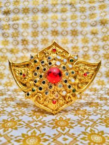 หัวเข็มขัด ปั้นเหน่ง ถนิมพิมพาภรณ์ เครื่องประดับนาฏศิลป์ เครื่องประดับไทย