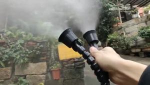 Flexible 360 Degrees Adjustable Misting Double Heads Irrigation Accessories for Electric Sprayer