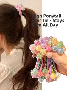 WENZHU | Elastic High Ponytail Headband