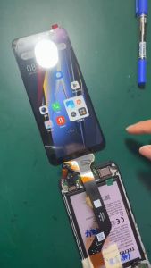 For Tecno Pova 4 Pova4 LG7 LG7n Original LCD Display Touch Screen Digitizer Assembly Repair Parts With Frame