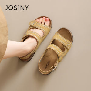 Josiny | Vintage Leisure Outdoor Slip-on Sandals for Dresses 1 Toe Design