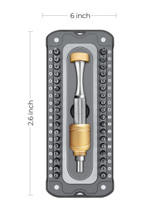 Bộ Tua Vít Từ Tính Chính Xác 37 Trong 1 Hộp Đựng Mini Di Động Dành Cho Điện Thoại Máy Tính Xách Tay Dụng Cụ Nhà Thông Minh Bộ Mũi Vít Thép Chrome-Vanadium
