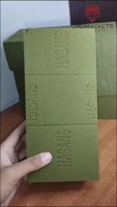 Floral Foam Busa Basah Bunga Asli Fresh - Gabus Hijau Tancapan Rangkai Buket Florist LL034