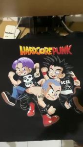 kaos dragonball/kaos hardcore/band hardcore