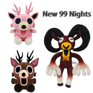 New 99 Nights In The Forest Deer Plush Toys Movie Stuffed Animals Deer Toy Fans Birthday Gifts Toys for Kids Halloween Gifts