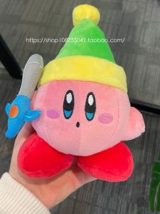 Đồ Chơi Cuddly Kirby Game Character Adorable Plush Anime Soft Stuffed Toy Gift for Children Universal PP Cotton Filled
