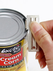 Shelby Stainless Steel Can Opener Simple Multifunctional Milk Powder Can Opener Fruit Can Opener Easy to Use Kitchen Tool