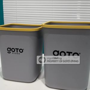 Goto Ecogo Tempat Tong Keranjang Kotak Sampah Mini Besar Aesthetic