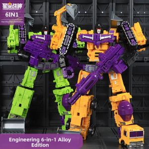 YUEXING ANIMATION | Transformational Combined Construction Deformation Robot For Children