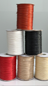 Cuộn dây dù bóng size 0.8 - 1.0 - 2.0mm Dutios làm vòng tay móc khóa handmade DIY DSB001