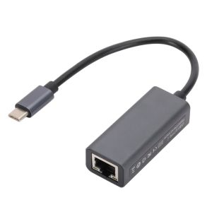 USB 3.0 Loại C Ethernet Adapter 1000Mbps RJ45 Card Mạng Lan Cáp Internet Cho MacBook PC Windows XP 7 8 10 LUX