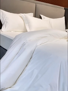 【YOU】 ปลอกหมอนโรงแรม 100%Cotton สีขาว ปลอกหมอน 5ดาว นุ่มสบาย ซักเครื่องไม่เสียรูป ขนาด74*48cm