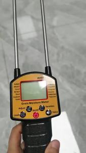 Dual Sensor Grain Moisture Meter Humidity Detector LCD Digital Hygrometer for Wheat Corn Beans Rice Soybean