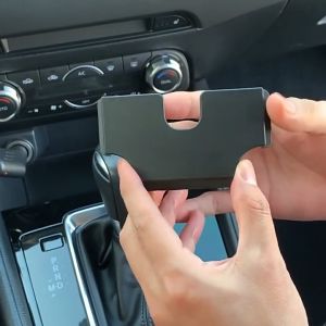 Car Card Holder Multi-Slot Vehicle Organizer For Vouchers Toll & Fuel Cards | Durable Car Accessories Storage Box | Easy Install Portable For Cars Trucks Motorcycles