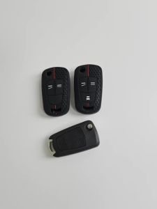Vỏ Bọc Chìa Khóa Xe Hơi Bằng Silicon Kèm Móc Khóa Cho Opel Vauxhall Astra H Corsa D Vectra C Zafira Signum