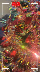 DINOSO Slinger Rumbai Natal Tebal Hijau Slinger Warna Warni Motif Lonceng Santa Salju Hiasan Dekorasi Rumbai Untuk Pohon Natal