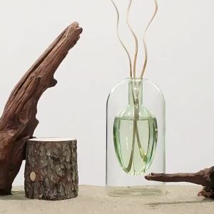 Bình Khuếch Tán Tinh Dầu Thủy Tinh Trong Suốt Nhiều Màu Sắc Đựng Tinh Dầu Thơm Gia Dụng Trang Trí Nhà Cửa Hiện Đại
