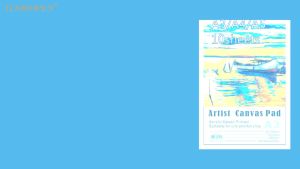 280 GSM Artist Canvas Pad - A3/A4/A5 Oil Painting Board 100% Cotton Sketch Pads for Art Students 10 Sheets Thick Textured Painting Paper