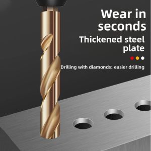 HUANGXIAOCHAO | High Hardness Cobalt Steel Drill Bits Set