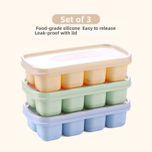 KUWUBIANJING | Soft Bottom Home Ice Cube Maker