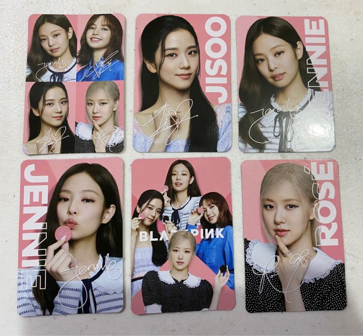 TPFRUPGD 55 X Blackpink Lomo Photocards 2023 Blackpink Photo Album Cards BP 2023 Mini Postcards BP Photocard Set Gift For Girls Fans (2023bp