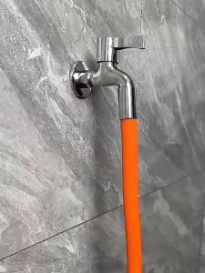 ท่อต่อก็อกน้ำ 360 องศา ช่วยลดการกระเด็นของน้ำ 20-50cm คุณลงในระยะยาว Pipe For Faucet Bendable