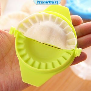 ItemMart Creative Plastic Dumpling Molds Chinese Food Jiaozi Maker Dough Press Pie Ravioli Hand Tools