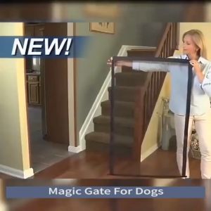 Pagar Jaring 180x80cm Net Penghalang Kucing Anjing Hewan Pintu Magic Gate TV1