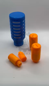 Silencer Plastik Pneumatic 1/8 1/4 3/8 1/2 3/4 1 inch