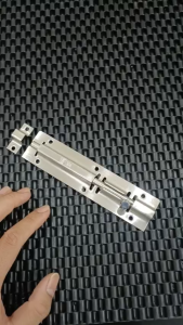 Chốt Cửa Trượt Ngang  (Số 6) Chốt Inox Cao Cấp 304 | Chốt Cửa An Toàn Chống Gỉ Sét (16x3.5 cm)