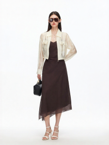 Vero Moda | Fashion Turn-down Collar Short Breathable Jacket