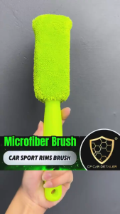 CP CAR Detailer High-Quality Microfiber Car Wheel Brush for Sport Rim Cleaning - New