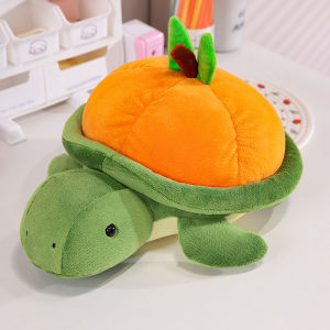 Cute Turtle Doll Backpack Plush Shoulder Bag Womens Cartoon Double Strap Toy Bag School Bag Animal Pattern Medium Size