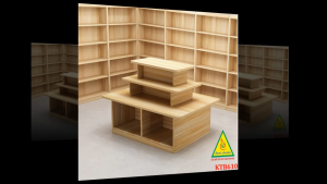 Kệ trưng bày sản phẩm siêu thị cửa hàng tiện lợi hiện đại KTB610 - NỘI THẤT LẮP RÁP VIENDONGADV