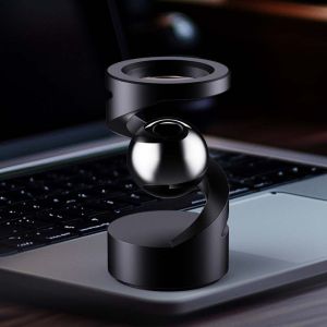 EDC Anti-Stress Gyroscope - Floating Metal Spinner with Magnetic Levitation Unique Desk Toy Gift for Men & Women fidget toy