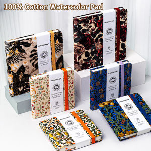 POTENTATE Watercolor 100% Cotton Paper Pad Watercolor Journal Drawing Book Hand Notebook Artists School Sketchbook Drawing Paper