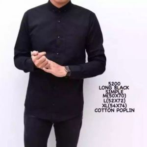KEMEJA LENGAN PANJANG POLOS