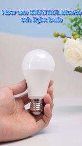 SMATRUL Bluetooth 5.0 Light Bulb Smart Life/Tuya APP Control 8W 10W 13W E27 Smart Dimming RGB+CW+WW LED Color Changing Light Support Bluetooth Remote Control for Google Home Alexa Tmall Genie