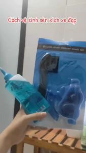 Dụng cụ chà vệ sinh rửa xích và líp bánh răng và chữa tụt xích cho xe đạp Mai Lee