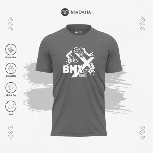 Madaha Kaos Baju Dry fit Jersey Olahraga BMX Extreme Cycling