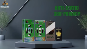 TEMPERED GLASS ESD SPY 360° pelindung layar FOR ITEL A49 A50 A60 A60S A70 A80 P40 P55 NFC P55 4G 5G P65 S23 S23 CITY 100 VISION 1 PLUS 1 PRO VISION 3 - BDC