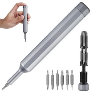 39 in 1Precision Screwdriver Set Pen Shape Manual Repair Tool with 38 Magnetic Tough S2 Alloy Steel Bits for iPhone PC Watch DIY