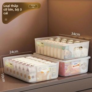 DOCOXO | Hộp Lưu Trữ Nhựa Trắng Dành Cho Đồ Ăn Vặt và Đồ Chơi